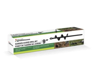 Garden Auger Drill Bit 9"