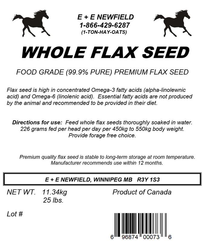 Brown Flax - Whole 11.34G