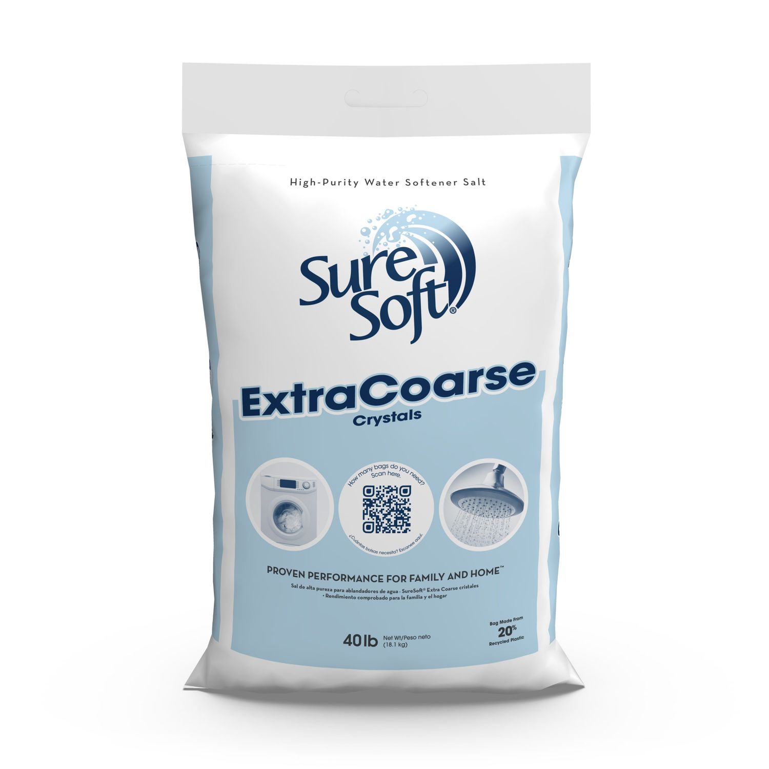 Sure Soft Extra Coarse Salt 100% Natural 22.7Kg