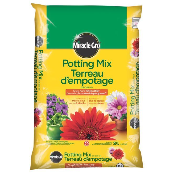 Miracle Gro Potting Soil 50L