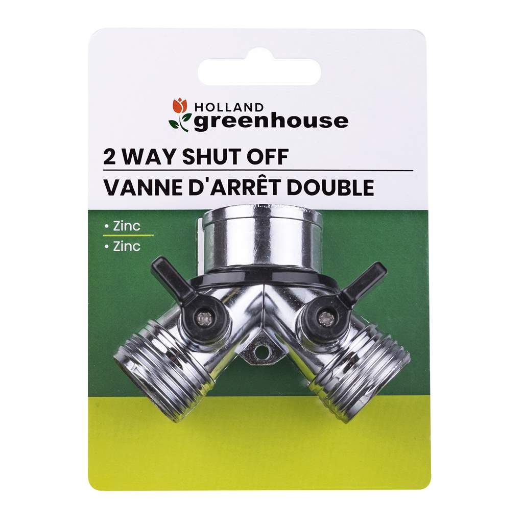 Zinc 2 Way Shut Off Valve