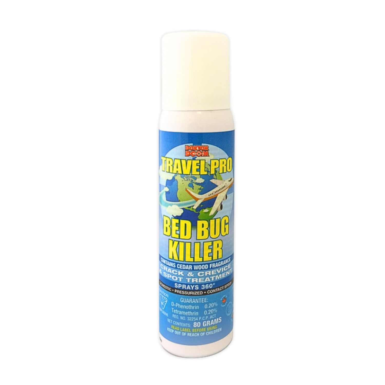 Doktor Doom Bed Bug Killer Travel Pro 80 G^