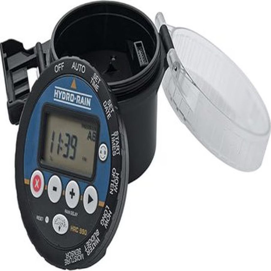 Timer - Hydro Rain HRC 990 4-Station Battery-Powered Controller w/ 1 Solenoid
