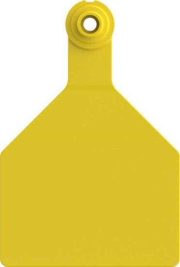 Stockman Z Tags 2PC Cow Tag - Yellow 25 PKG