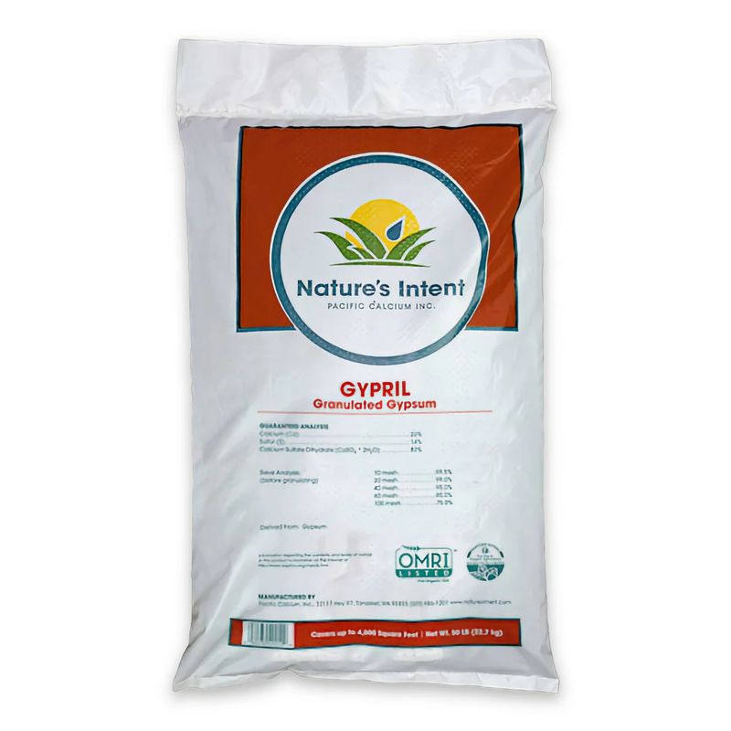 Nature's Intent Gypril Granulated Gypsum - Regular 50LB