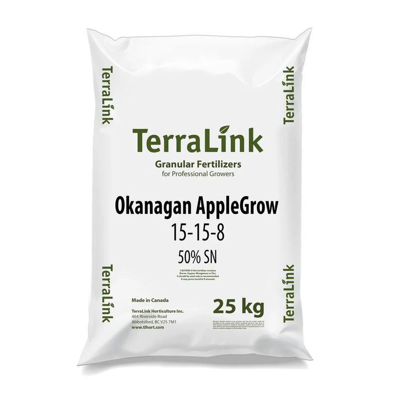 Okanagan Applegrow 50% SN - No Boron 15-15-8 25KG