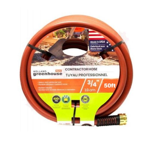 Hose Garden 3/4" x 50' Contractor