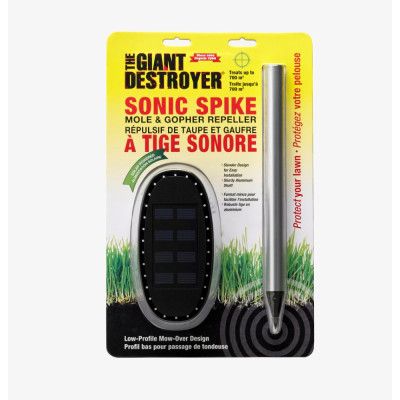 Solar Spike Repeller for Moles/Voles/Gopher
