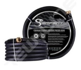 Serpent Black Garden Hose 3/4" X 100' 150 PSI