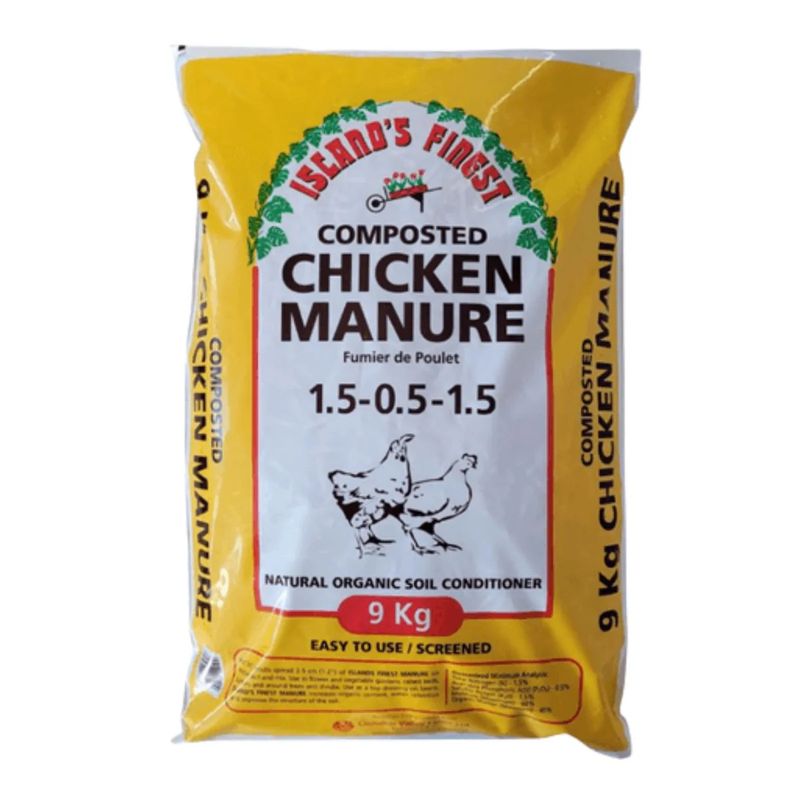 Island's Finest Chicken Manure 9KG