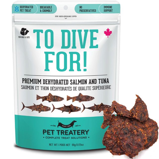 To Dive For! Salmon &amp; Tuna 90GM