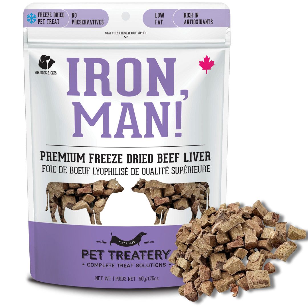 Iron Man! FD Beef Liver 50GM