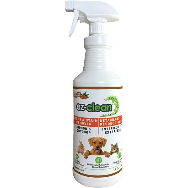 Ez-Clean Odour &amp; Stain Remover Spray 1L Woody Spice