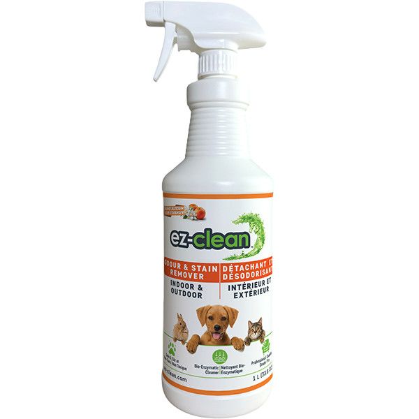Ez-Clean Odour &amp; Stain Remover Spray 1L Orange Blossom