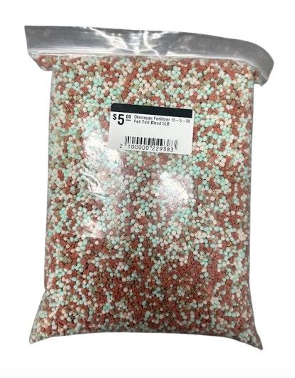 Okanagan Fertilizer 15-5-30 Fall Turf Blend 5LB