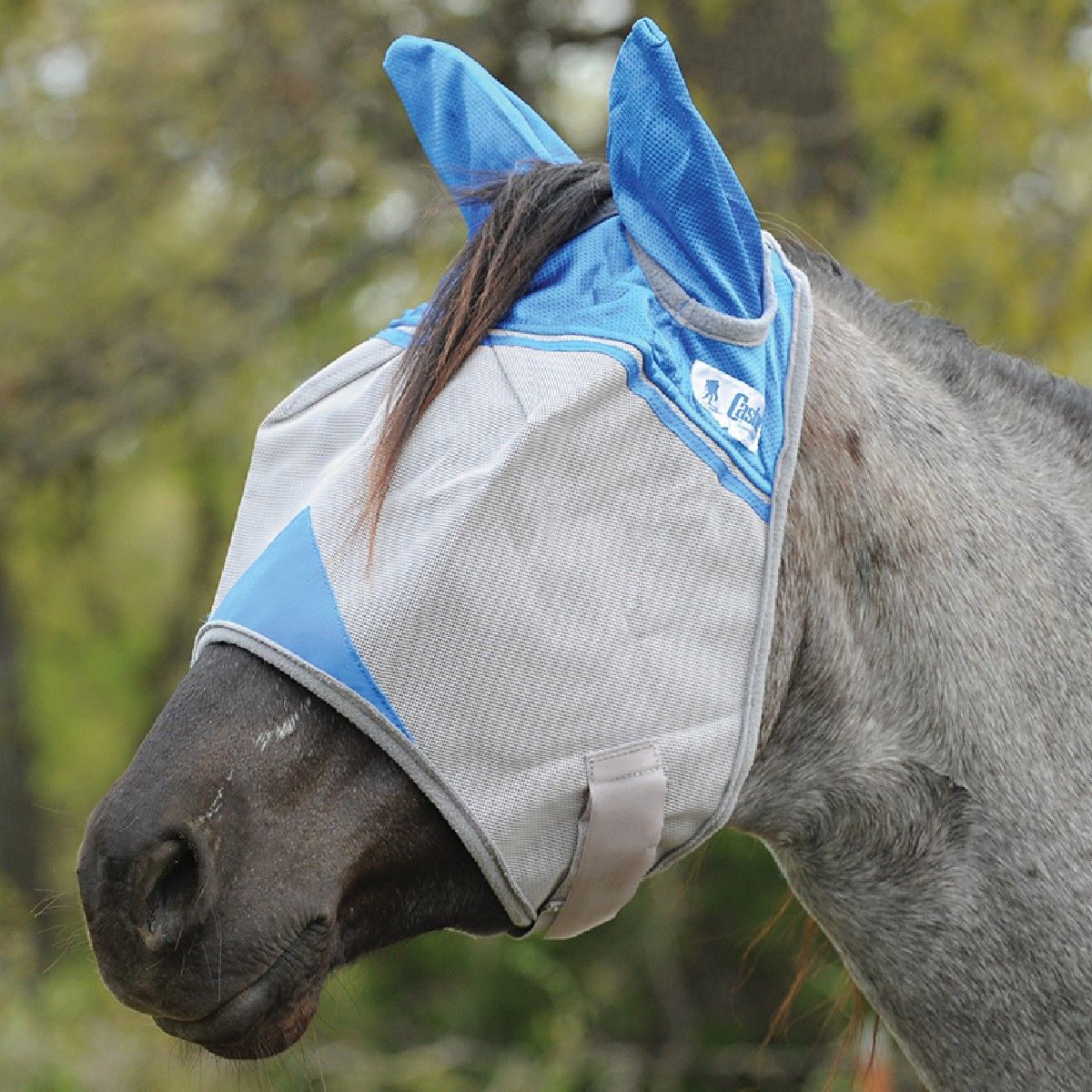 Cashel Fly Mask - Standard with Ears Warmblood Blue