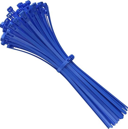 Zip Ties 8" Blue 100PK