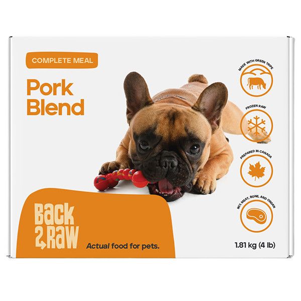 Back2Raw Frozen - Complete Pork Blend [DOG] 4LB
