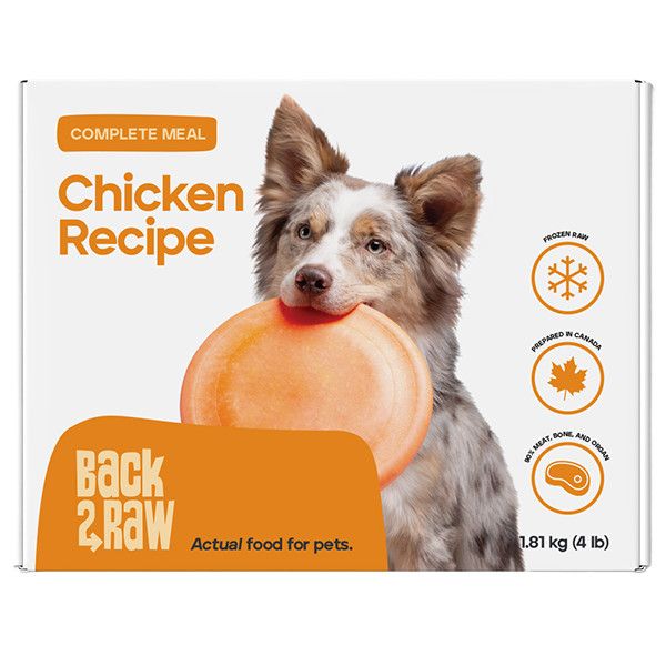Back2Raw Frozen - Complete Chicken {DOG] 4LB
