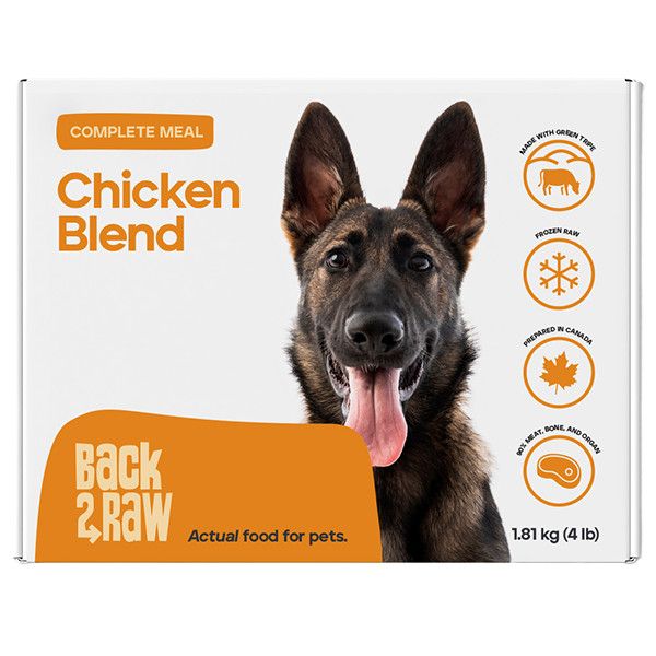Back2Raw Frozen - Complete Chicken Blend {DOG] 4LB