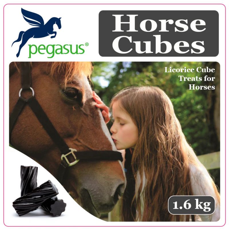 Pegasus Horse Cubes 1.6KG Liquorice