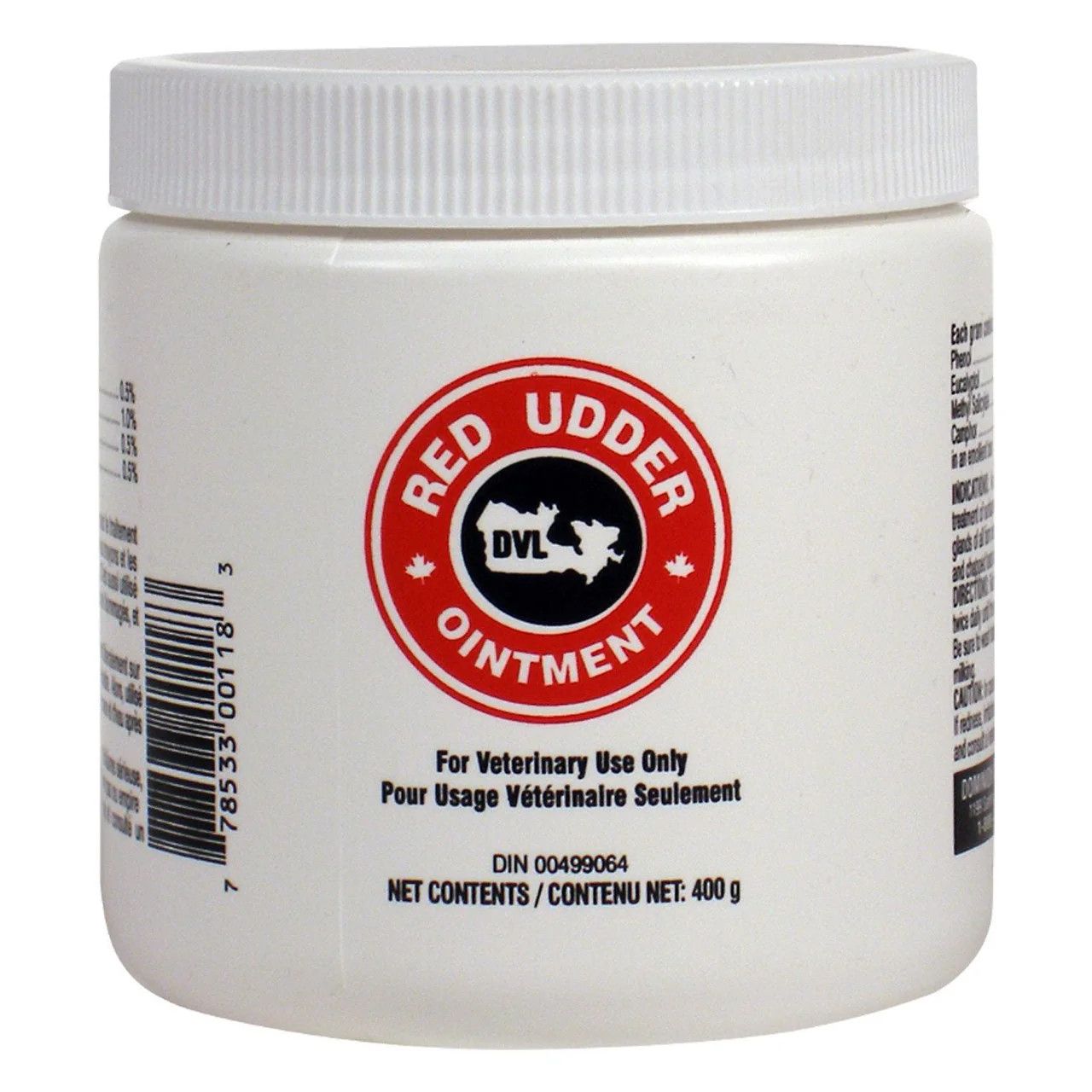 DVL Red Udder Ointment 400gm