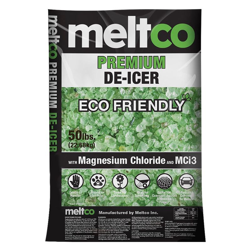 Meltco Premium Eco Friendly Ice Melt 50lb