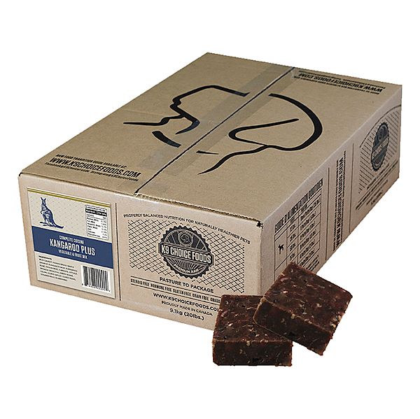 K9 Choice Frozen - Complete Cuisine Kangaroo Plus 20LB