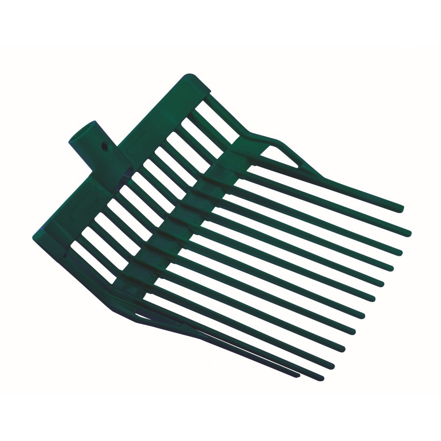 Fortiflex Plastic Mini Stall Fork Hunter Green