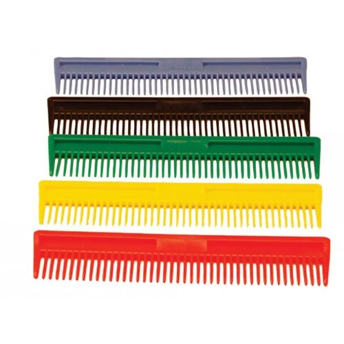 Plastic Mane Comb Black