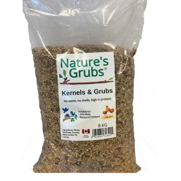 Nature's Grubs Kernals &amp; Grubs 8KG