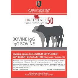 First Start - 50 Colostrum IgG 350gm