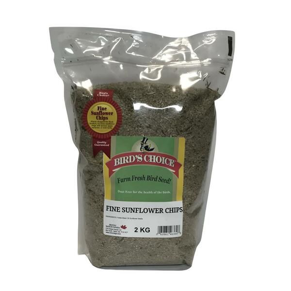 Bird's Choice Sunflower Chips Fine 2KG
