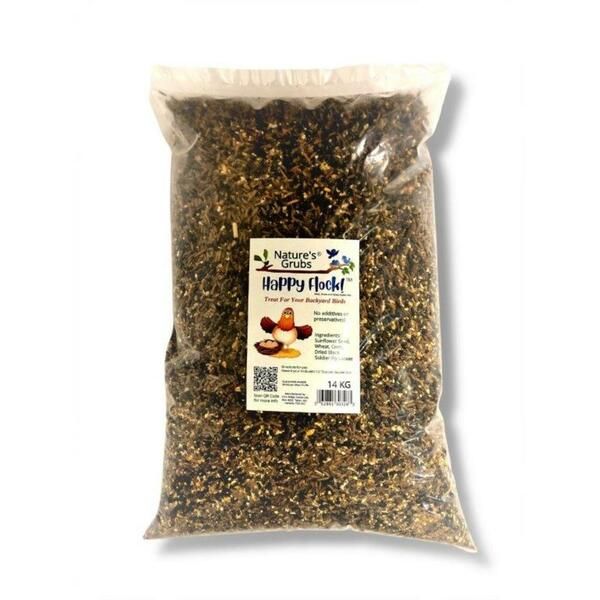 Nature's Grubs Happy Flock 14KG