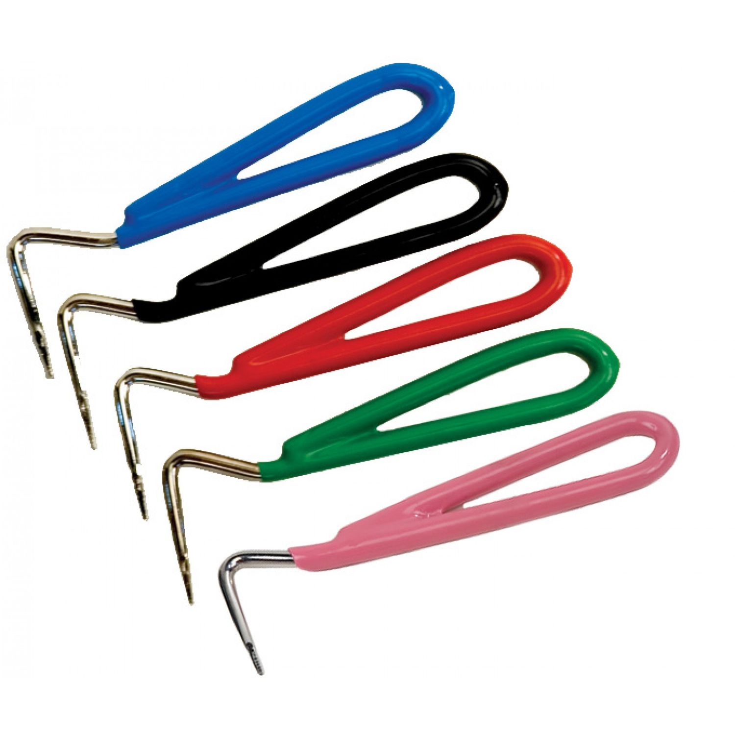 Straight Vinyl Hoof Pick Green