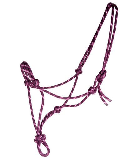 Waldhausen Rope Halter Elder/Magenta Pony