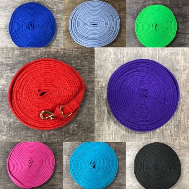 Cotton Lunge Line 25’ Turquoise