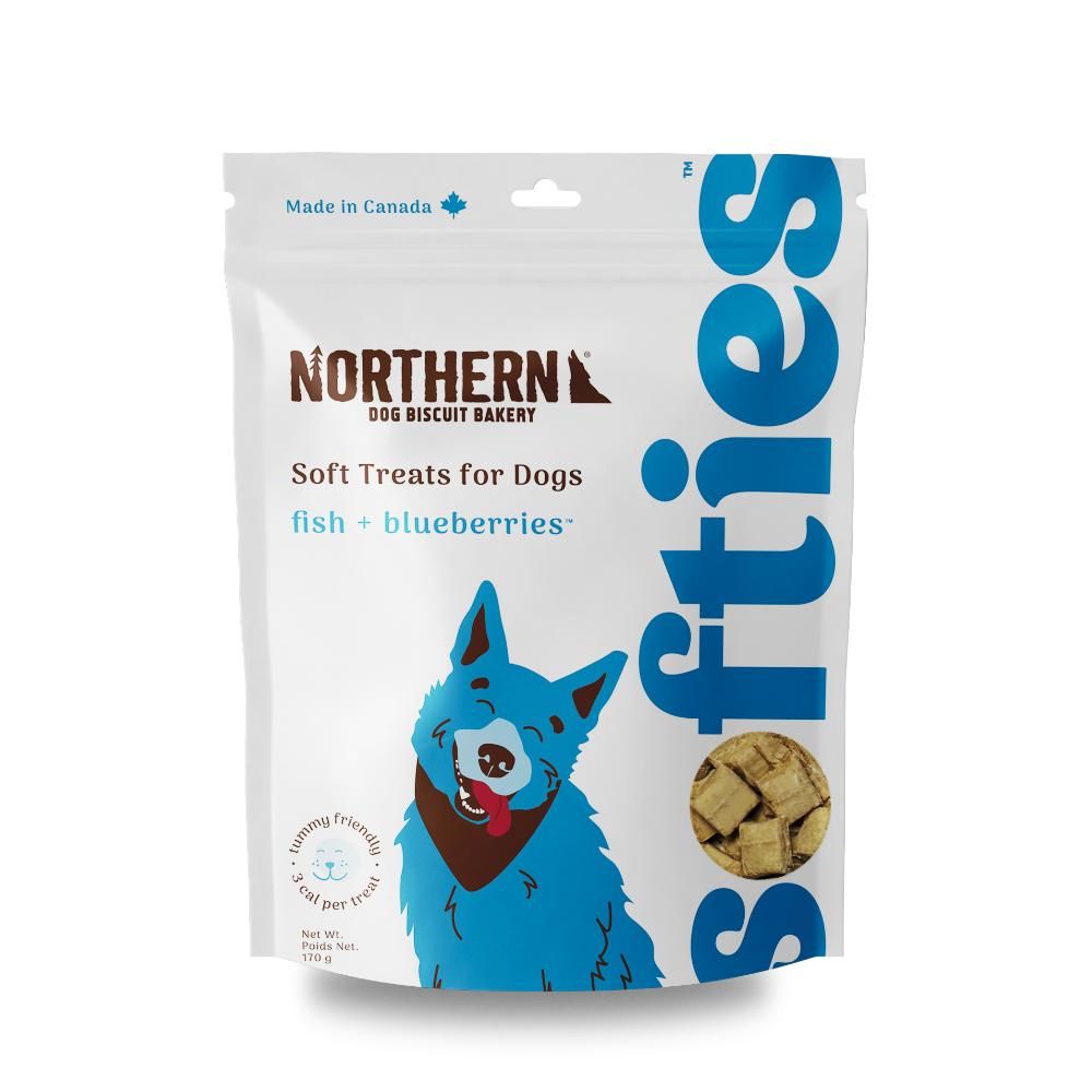 Northern Softies Fish &amp; Blueberries 170GM