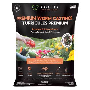 Annelida Premium Worm Castings 3L