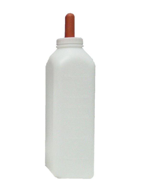 Calf Bottle w/ Screw Nipple 3L