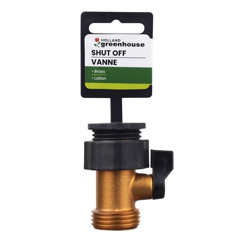 Brass 1-Way Shut Off Valve