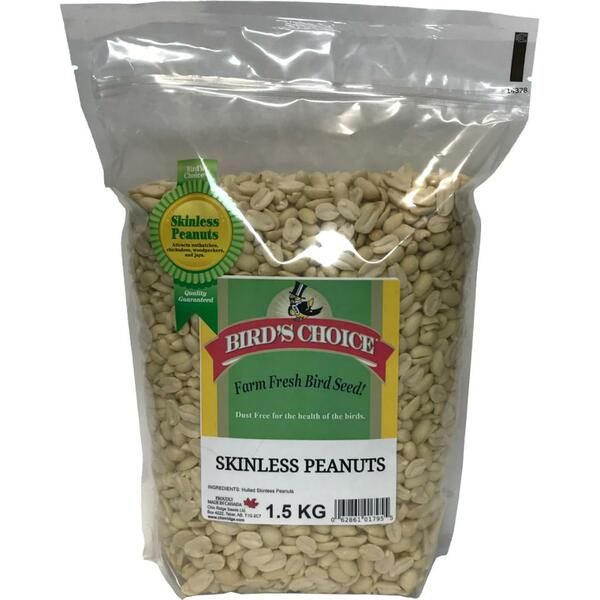 Bird's Choice Peanuts Skinless 1.5KG