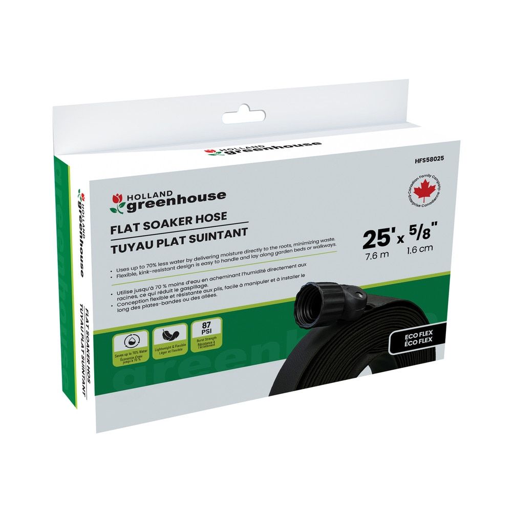 Flat Soaker Hose 5/8" X 25'