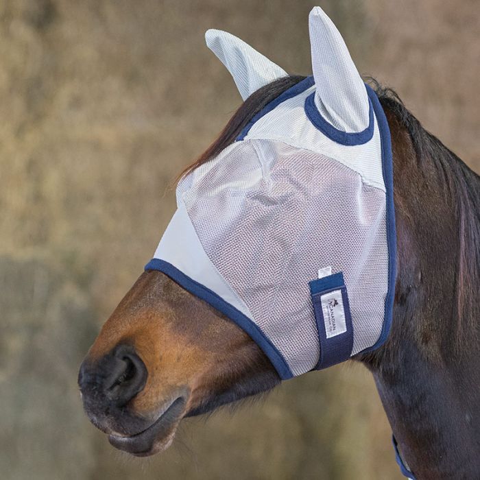 Canadian Horsewear Breakaway Fly Mask w/ Ears - Draft