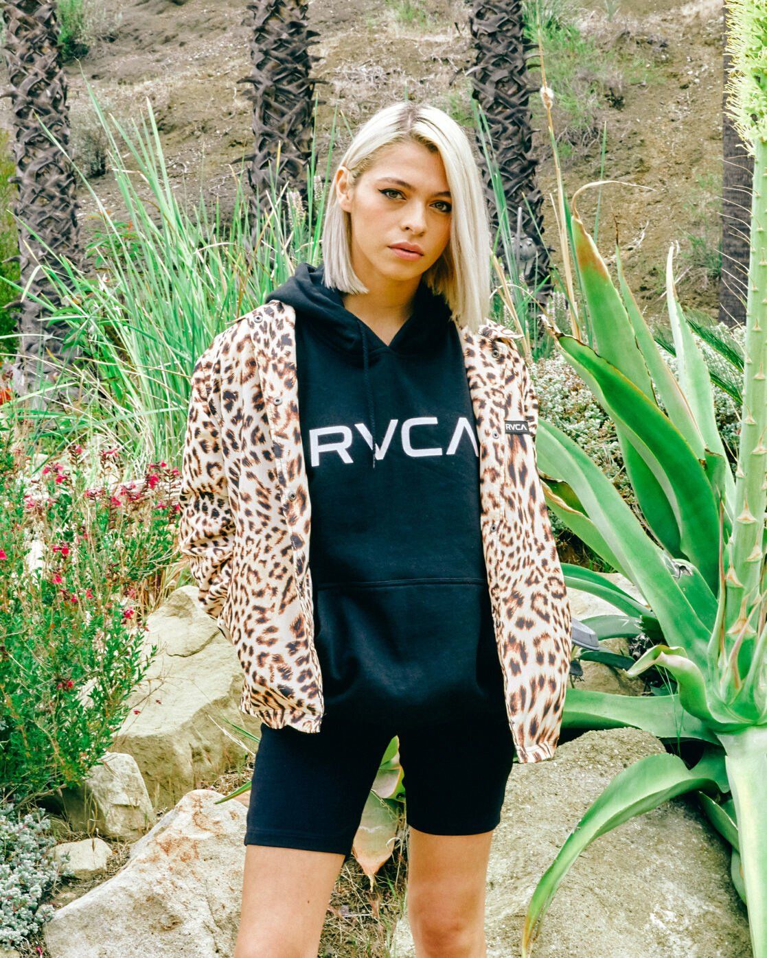 BIG RVCA WMNS HOODIE