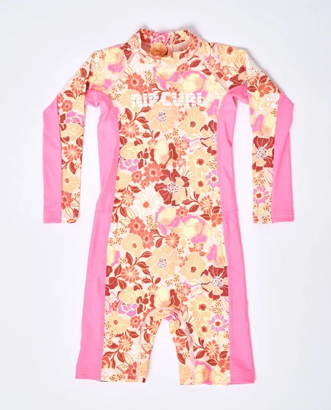 GIRLS 0-6 LS UV SUIT S22