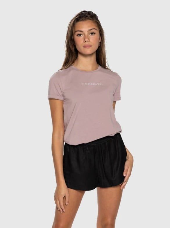 TONAL TEE DUSTY ROSE S22