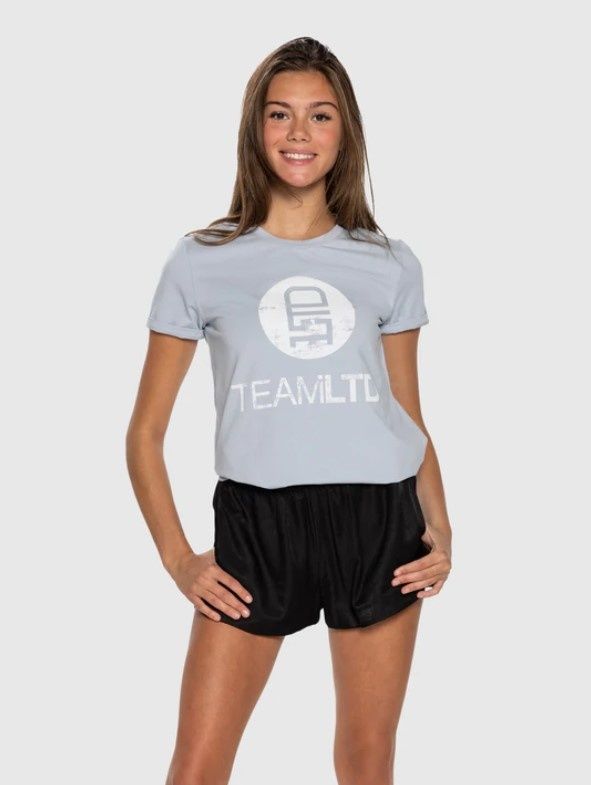 LADIES LOGO TEE PALE BLUE S22