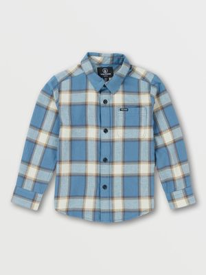 LITTLE KIDS CADEN PLAID LS F22