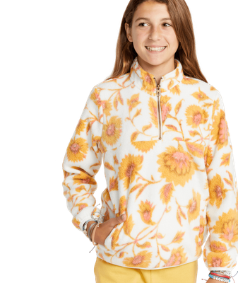 PHEELIN IT MOCK NECK GIRLS W23